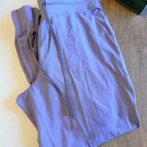 lululemon athletica Lavender Drawstring Crop Jogger - size 8